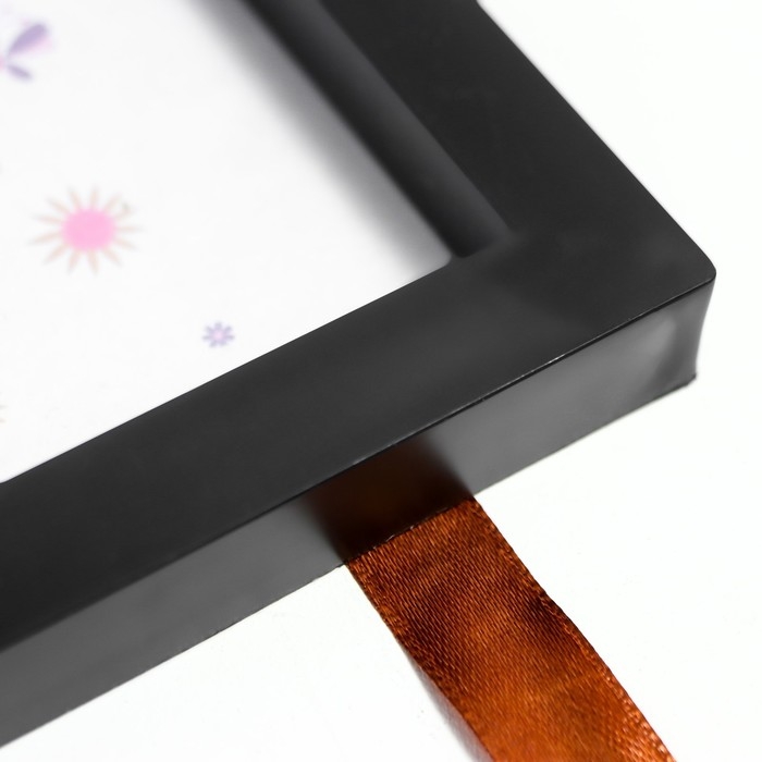 Фоторамка тройная на тесьме L-3 10х15 см черный (пластиковый экран) Фоторамка тройная на тесьме L-3 10х15 см черный (пластиковый экран)