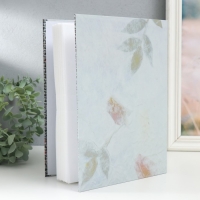 Фотоальбом на 200 фото 10х15 см "Белые хризантемы" МИКС 26х20,5х5,7 см