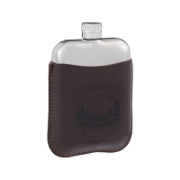 Фляжка для алкоголя "Начало жизни", нержавеющая сталь, подарочная, 180 мл, 6 oz Фляжка для алкоголя "Начало жизни", нержавеющая сталь, подарочная, 180 мл, 6 oz