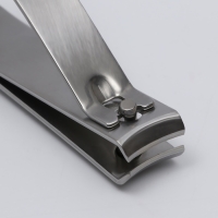 Кусачки - книпсер педикюрные, 8 см, цвет серебристый Кусачки - книпсер педикюрные, 8 см, цвет серебристый