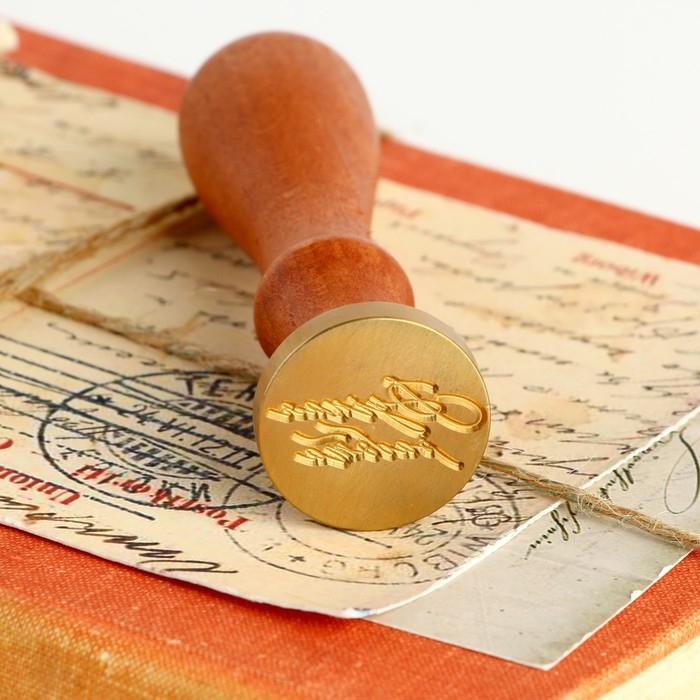 Сургучная печать &laquo;Ручная работа&raquo;, 12.5 х 4 х 4 см