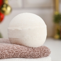 Бомбочка для ванны из персидской соли "Счастливого нового года" масло ванили, 110 гр