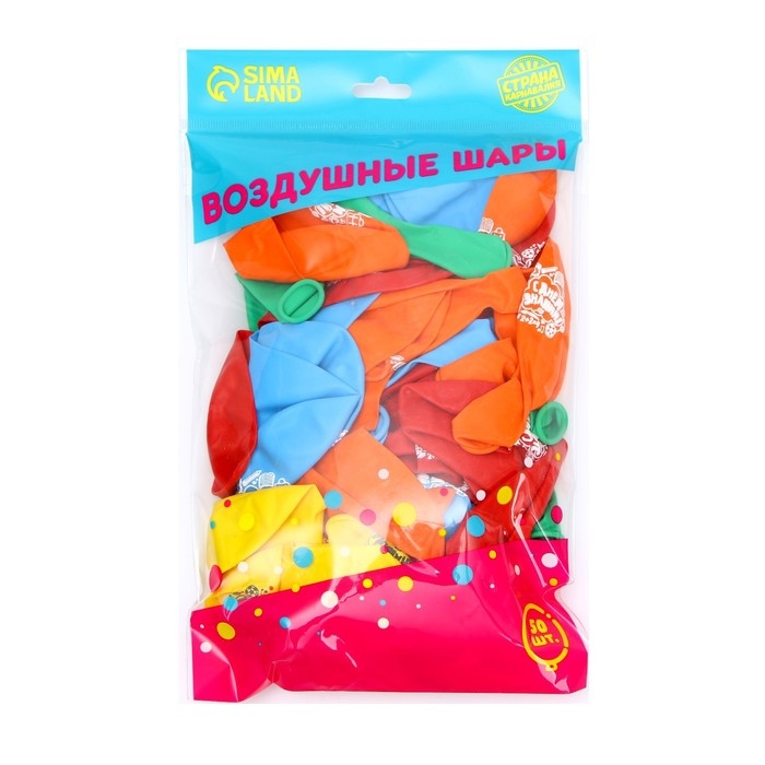 Воздушный шар латексный 12 Воздушный шар латексный 12" "С днём знаний", 50 шт.