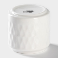 Набор керамический для специй на бамбуковой подставке BellaTenero «Герда», 3 предмета: солонка 120 мл, перечница 120 мл, сахарница с ложкой 220 мл, цвет белый Набор керамический для специй на бамбуковой подставке BellaTenero «Герда», 3 предмета: солонка 120 мл, перечница 120 мл, сахарница с ложкой 220 мл, цвет белый