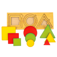 Рамка - вкладыш многоуровневая &laquo;Геометрия&raquo;