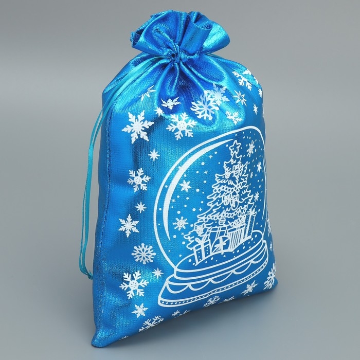 Мешочек подарочный парча «Новогоднее желание», 20 х 30 см +/- 1.5 см, Новый год Мешочек подарочный парча «Новогоднее желание», 20 х 30 см +/- 1.5 см, Новый год