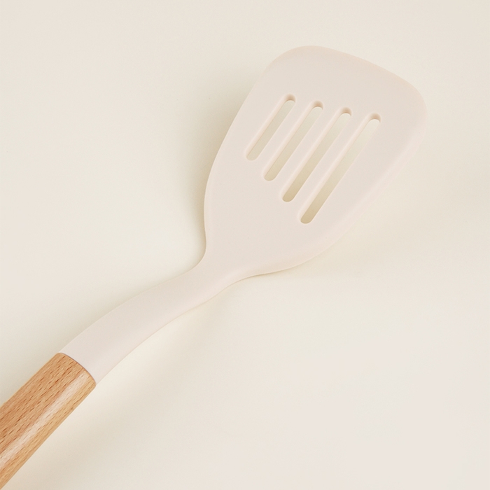 Лопатка с прорезями SL Home, 33&times;9&times;5 см, цвет бежевый