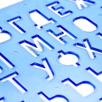 Трафарет букв и цифр, МИКС Трафарет букв и цифр, МИКС