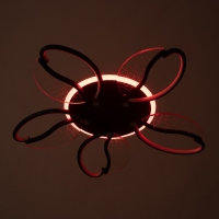 Люстра "Астрид" 5хLED 110Вт 3000-6000К RGB  черный 65х65х8см