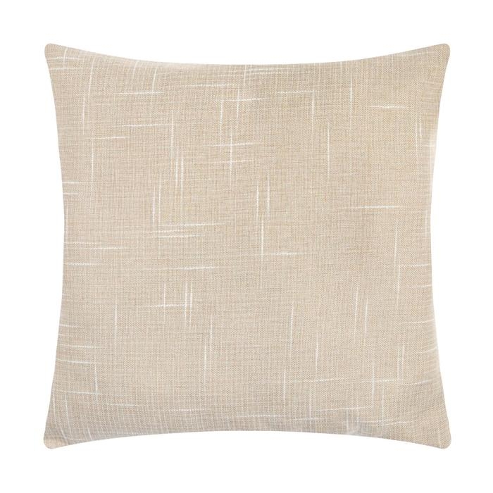 Наволочка декоративная Этель «Классика», цвет бежевый, 43*43 см, 100% п/э Наволочка декоративная Этель «Классика», цвет бежевый, 43*43 см, 100% п/э