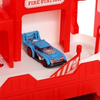 Парковка &laquo;Пожарный участок&raquo;, свет, звук, стреляет водой