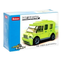 Конструктор Механо «Микроавтобус», инерция, 59 деталей Конструктор Механо «Микроавтобус», инерция, 59 деталей