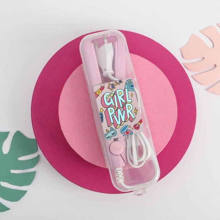Плойка гофре мини &laquo;Girl pwr&raquo;, LW-17, 17 х 2 см.