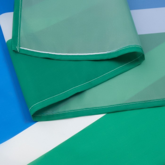 Флаг Свердловской области с Гербом, 90 х 135 см, полиэфирный шёлк, без древка Флаг Свердловской области с Гербом, 90 х 135 см, полиэфирный шёлк, без древка