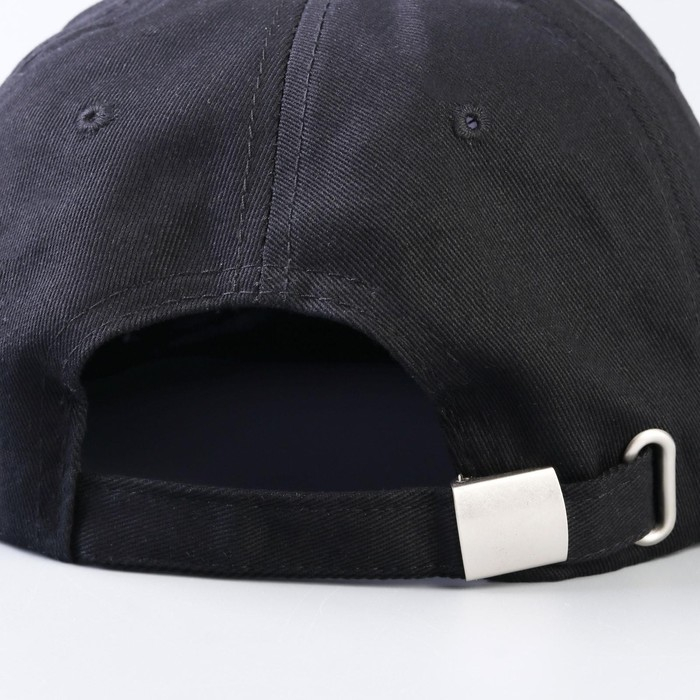 Кепка женская с прямым козырьком Be unique, цвет чёрный р-р 56 Кепка женская с прямым козырьком Be unique, цвет чёрный р-р 56