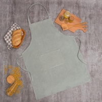 Фартук Этель «Классика» цвет зелёный 65х80см, 100%пэ, велюр Фартук Этель «Классика» цвет зелёный 65х80см, 100%пэ, велюр