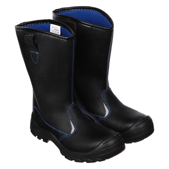 Рабочие кожанные сапоги Prosafe basic 16, металлический подносок, размер 46