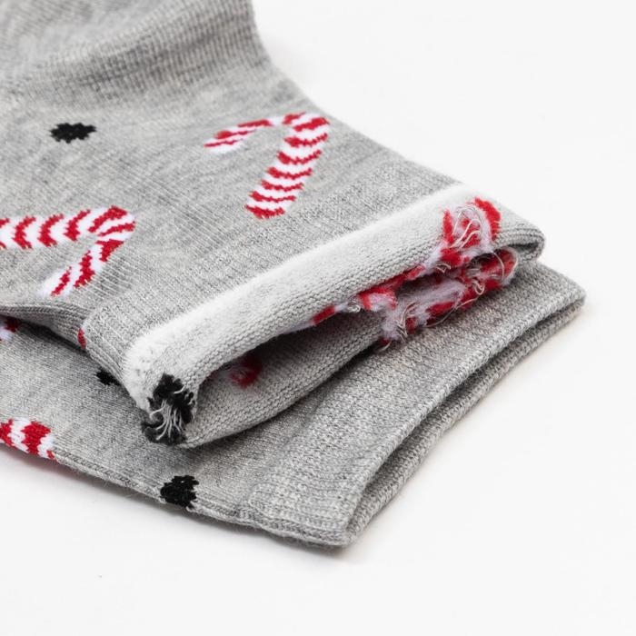 Носки мужские «Леденцы» цвет серый, размер 25 Носки мужские «Леденцы» цвет серый, размер 25