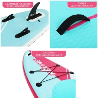 SUP доска надувная универсальная KELPIE, 10.8" 323х80х15 см