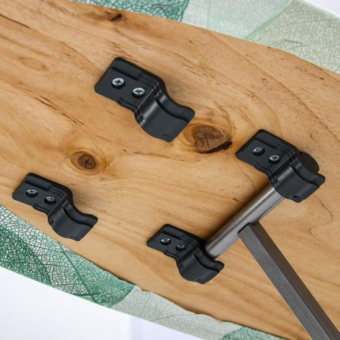 Доска гладильная Nika &laquo;Ника 3+&raquo;, 122&times;34 см, два положения высоты 70,85 см, рисунок микс