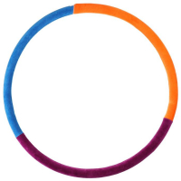 Обруч утяжеленный ONLYTOP «Идеальный силуэт», d=90 см, 2,0 кг, цвета МИКС Обруч утяжеленный ONLYTOP «Идеальный силуэт», d=90 см, 2,0 кг, цвета МИКС