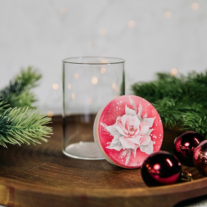 Новый год. Банка для хранения &laquo;Розовая сказка&raquo;, 100 мл