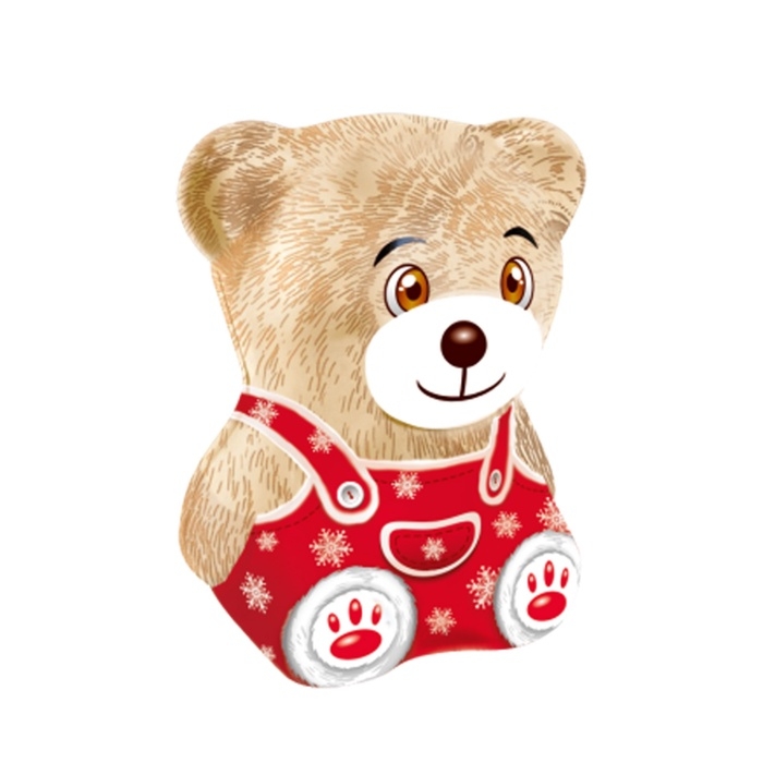 Чай "Мишка", черный крупнолистовой, 2 вида в коробе (ж/б), 20 г