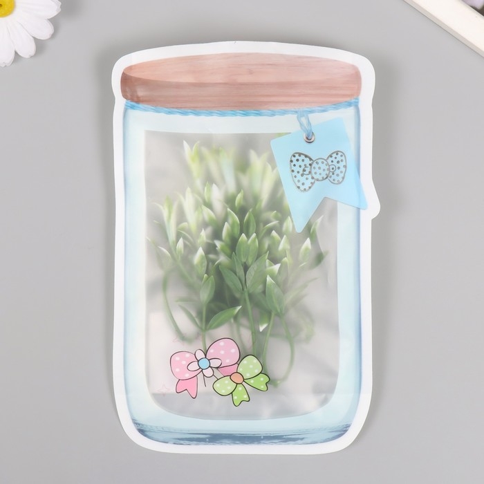 Искусственное растение для творчества "Гиппеастриум" набор 6 шт бело-зелёный 11,5 см