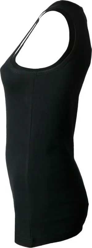 Майка женская Jane 150, черная, размер S Майка женская Jane 150, черная, размер S