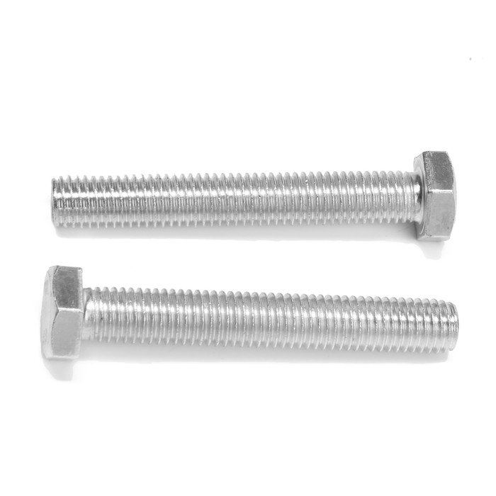Болт ТУНДРА, оцинкованный, DIN 933, класс прочности 8.8, М12х80 мм, 1 кг