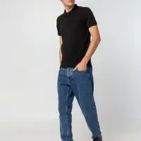 Рубашка поло мужская Virma Stretch, черная, размер XXL