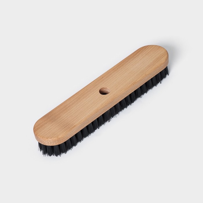 Щётка-шробер, 280&times;50&times;16 мм, 108 пучков, бук, синтетический ворс 24 мм