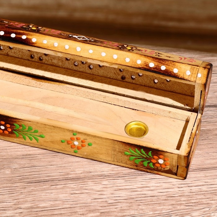 Коробочка для благовония, дерево, 25 см Коробочка для благовония, дерево, 25 см