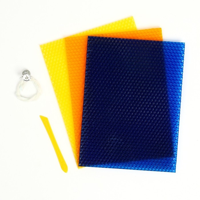 Свеча своими руками. Создание магических свечей из вощины &laquo;Набор №2&raquo;, набор для творчества