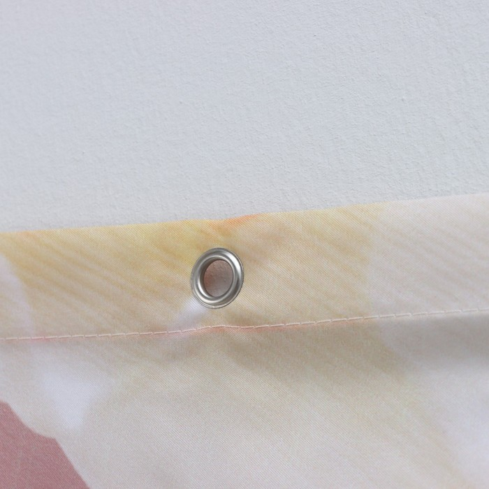 Штора для ванны Доляна &laquo;Орхидея над водой&raquo;, 180&times;180 см