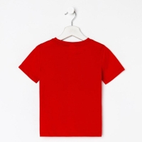 Футболка MARVEL, рост 110-116, красный Футболка MARVEL, рост 110-116, красный