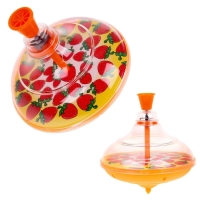 Юла прозрачная «Клубника», МИКС Юла прозрачная «Клубника», МИКС