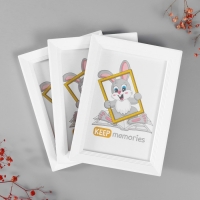 Набор фоторамок пластик L-5 10х15 см ( 3 шт.), белый Набор фоторамок пластик L-5 10х15 см ( 3 шт.), белый