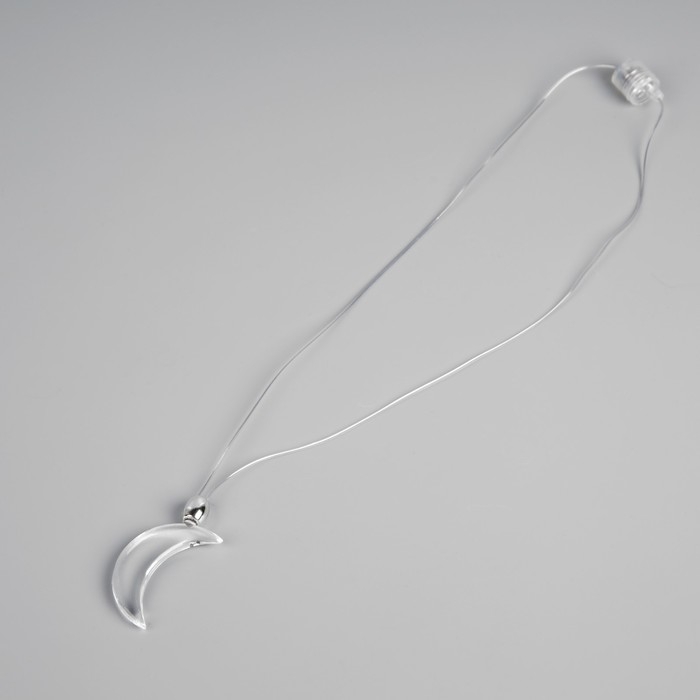 Светодиодный кулон «Полумесяц» 60 см, батарейки, свечение мульти (RGB) Светодиодный кулон «Полумесяц» 60 см, батарейки, свечение мульти (RGB)