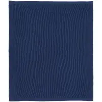 Плед Shirr, темно-синий (сапфир)