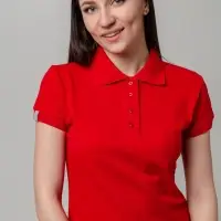 Рубашка поло женская Virma Premium Lady, красная, размер XL Рубашка поло женская Virma Premium Lady, красная, размер XL