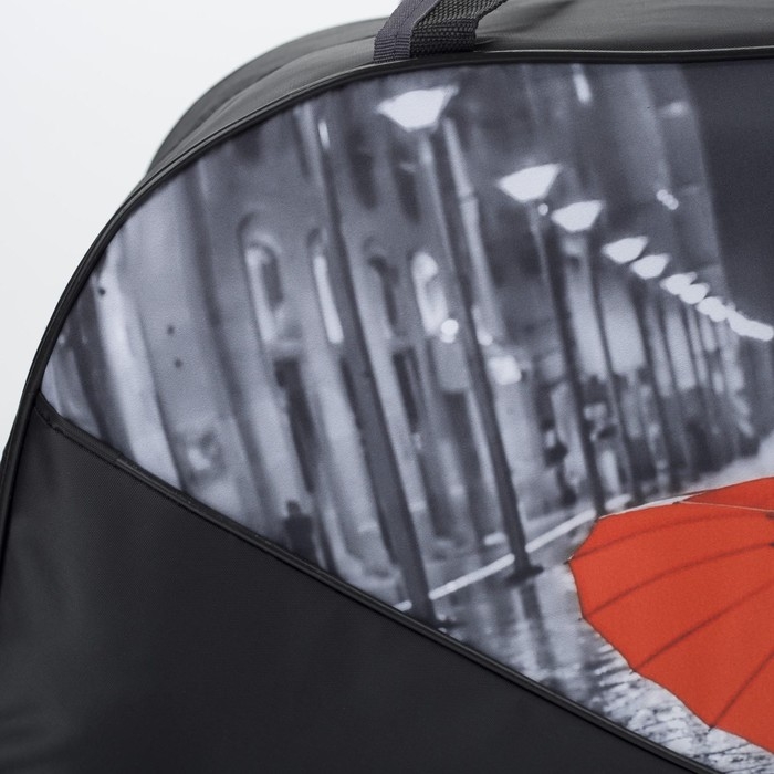 Сумка дорожная на молнии, цвет чёрный Сумка дорожная на молнии, цвет чёрный