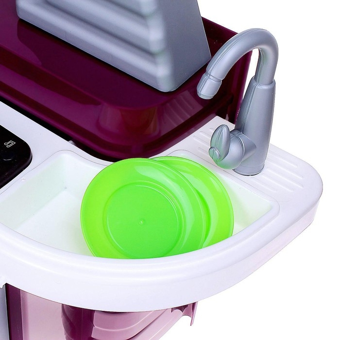 Игровой модуль &laquo;Кухня Laura&raquo; с варочной панелью, световые и звуковые эффекты, работает от батареек