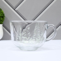 Кружка стеклянная &laquo;Весна&raquo;, 400 мл