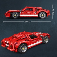 Конструктор Техно «Красная молния», инерционный механизм, 814 деталей Конструктор Техно «Красная молния», инерционный механизм, 814 деталей