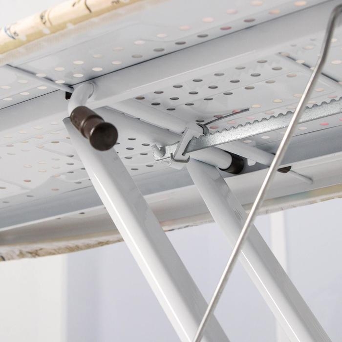 Доска гладильная Nika &laquo;Валенсия 1. Fashion&raquo;, 123,5&times;46 см, регулируемая высота до 100 см