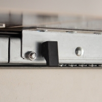 Стол обеденный на одной ножке раздвиж Норд, 90(122)х90х79, ЛДСП 22мм/Пластик,Мрамор Белый