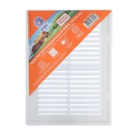 Решетка вентиляционная "КосмоВент" ЛР150, 150 х 200 мм, с сеткой, разъемная