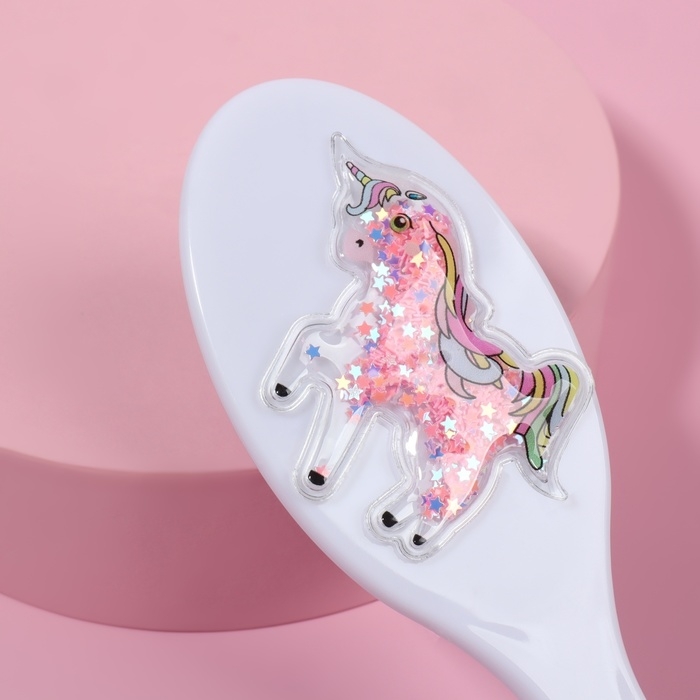 Расчёска-шейкер, 5,7 &times; 17,5 см, рисунок МИКС