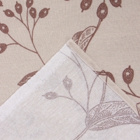 Простыня 1,5 сп Экономь и Я "Барбарис" цв.бежевый, 150*215&plusmn;3  120 гр/м2,100%хлопок,бязь